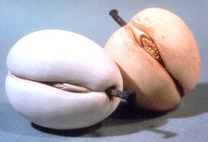 Yoni-shaped Plums