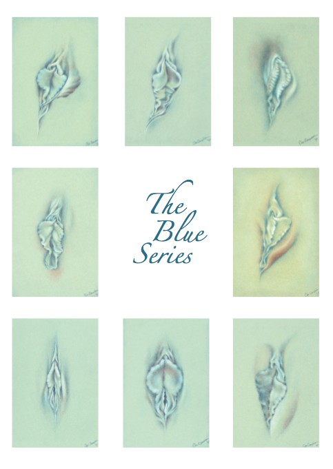 Yoni Portraits: The Blue Series
