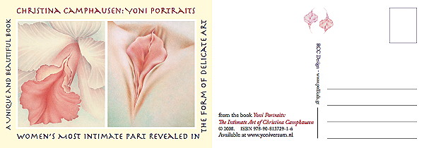 Yoni Portraits: postcard